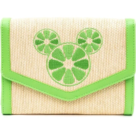 Disney Lime Green Women's crossbody w/silver strap 🍋‍🟩🍋‍🟩🍋‍🟩🍋‍🟩 - Picture 2 of 5